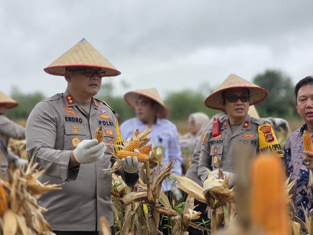 Polres Prabumulih Tunjukkan Komitmen Dukung Ketahanan Pangan Nasional