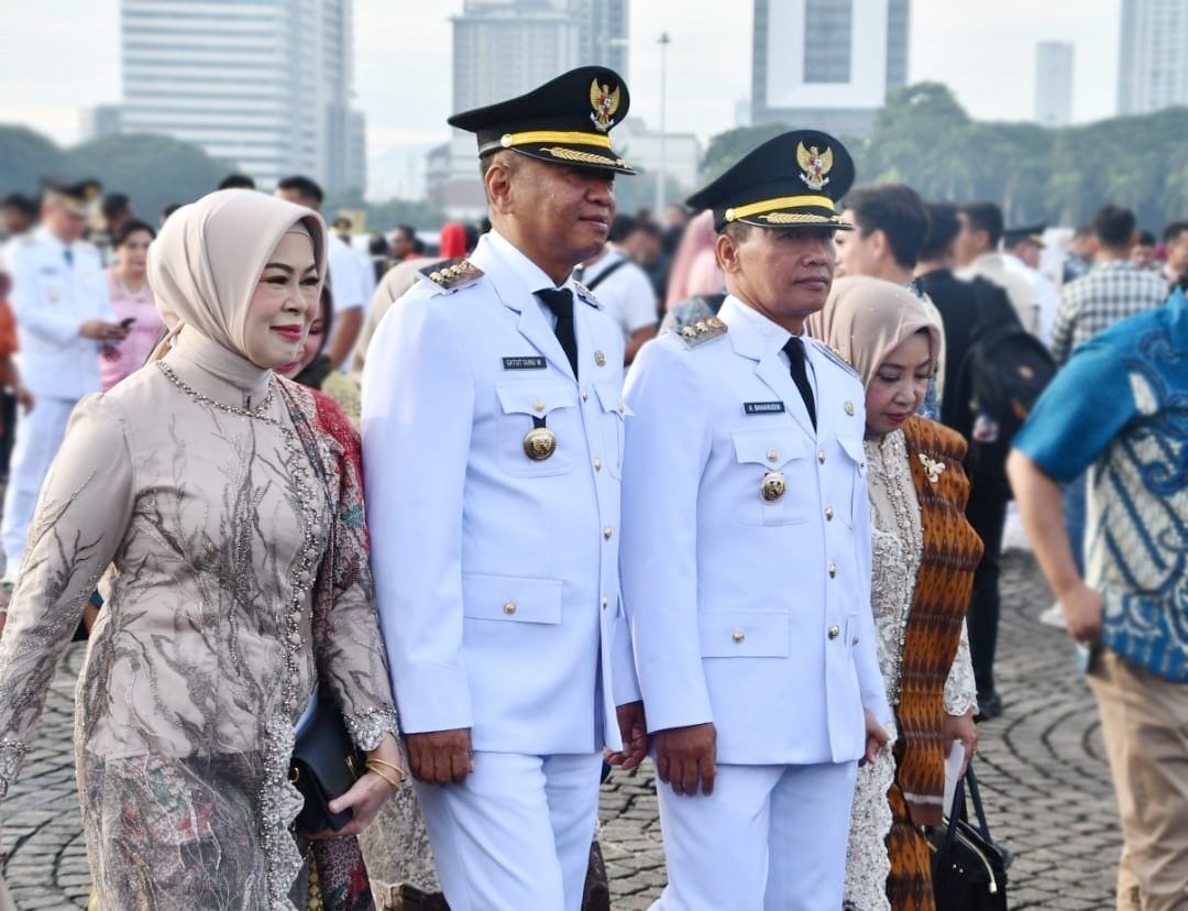 Presiden Prabowo Subianto Melantik Bupati dan Wakil Bupati Tulungagung Terpilih
