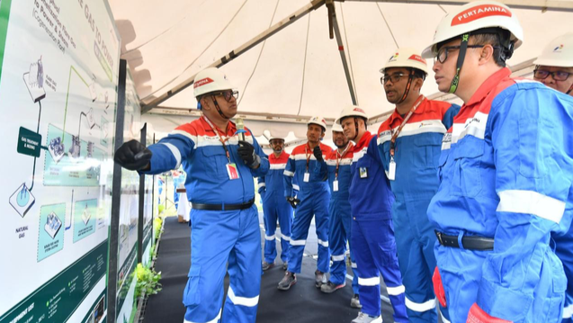 Dorong Energi Bersih, Pertamina Manfaatkan Gas Suar Kilang Menjadi Listrik