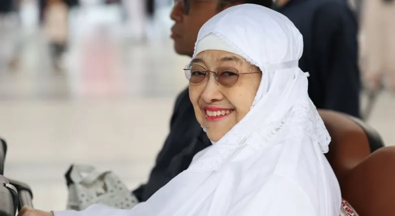 Ziarah Makam Nabi Muhammad, Megawati Doakan Indonesia Sejahtera