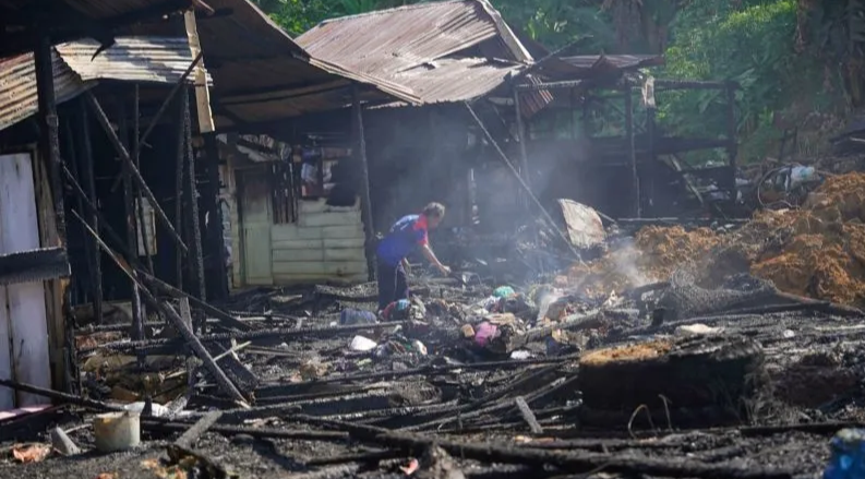 Kebakaran di Kendari, Sebanyak 148 Dinyatakan Terdampak