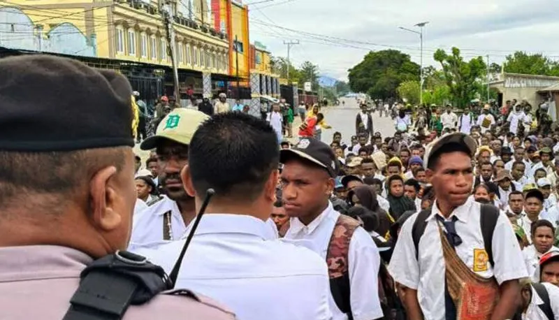 Pelajar-Mahasiswa Diimbau Tidak Lakukan Demonstrasi Penolakan MBG di Wamena