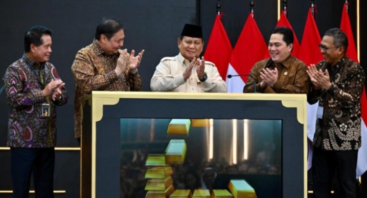 Prabowo Resmikan Bank Emas Pegadaian dan Bank Syariah Indonesia