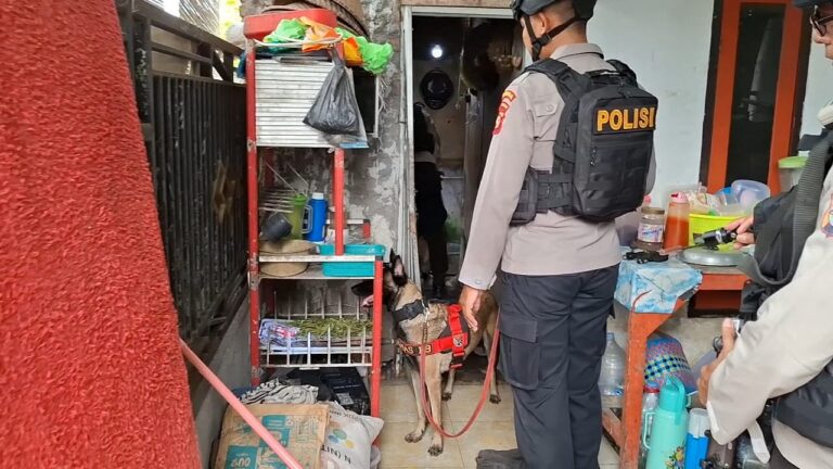 Aksi Penggerebekan, Polisi Amankan 29,72 Gram Narkotika Lombok Tengah