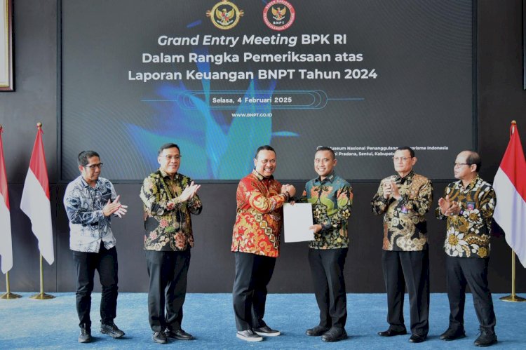 Pemenuhan Upaya Pencegahan Terorisme, BNPT Harap Bimbingan BPK Terus Berlanjut