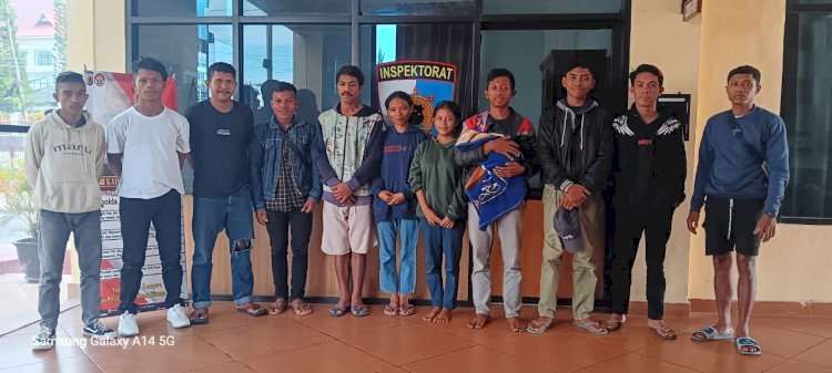 Tempat Perekrutan Tenaga Kerja Ilegal di Kabupaten Manggarai Digerebek Polisi