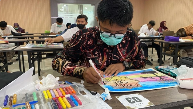 Karyawan RSUD dr. Iskak Unjuk Bakat Kaligrafi di Festival Ramadhan