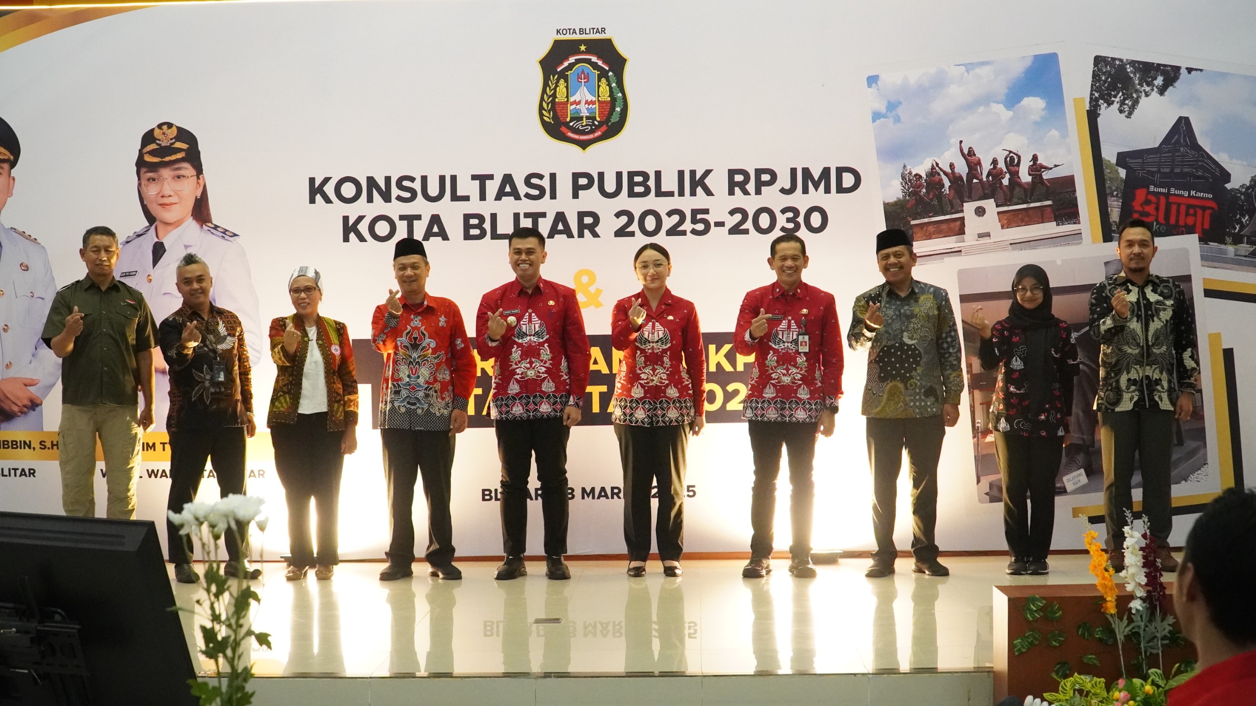 Buka Rapat Konsultasi Publik RPJMD 2026 dan Musrenbang RKPD 2026, Ini Harapan Walikota Blitar 