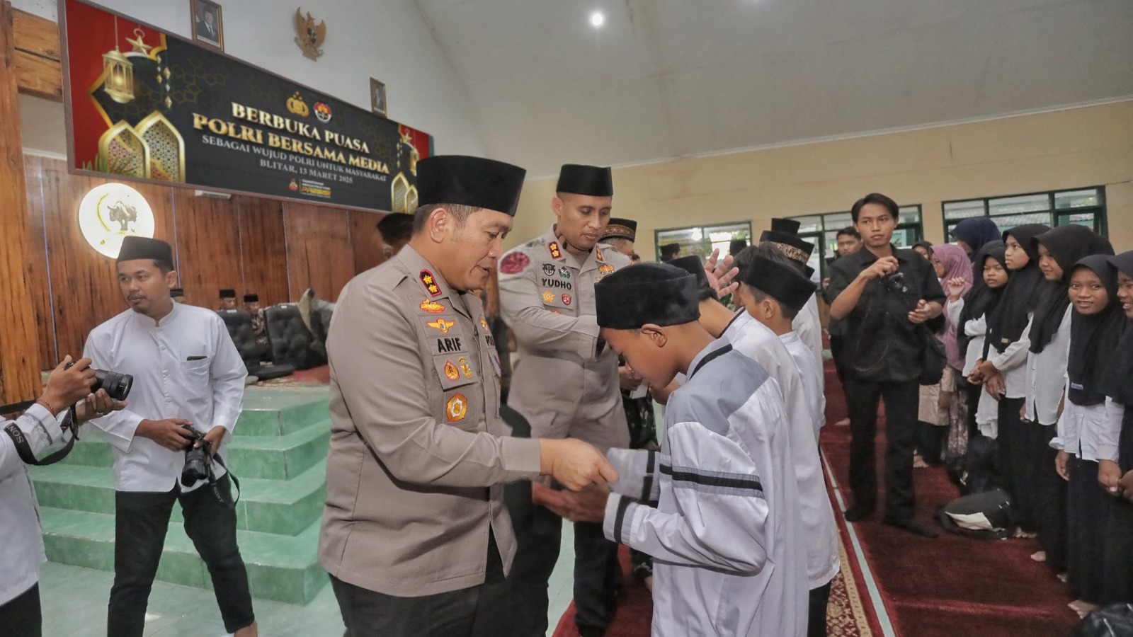 Kapolres Blitar Gelar Safari Ramadhan, Buka Puasa Bersama TNI-Polri, Forkopimda, dan Awak Media Blitar Raya