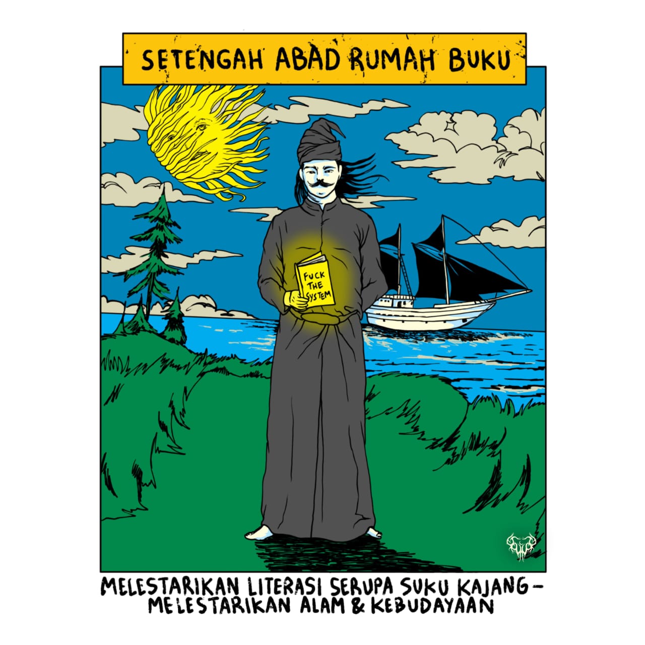 Setengah Abad Rumah Buku 5 Tahun Menjaga Api Literasi