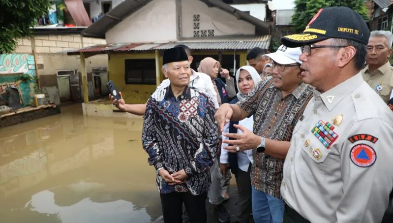 Penyaluran Bantuan Logistik Korban Banjir Jakarta Selatan Dipastikan Terpenuhi