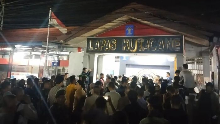 Puluhan Napi di Lapas Kutacane Kabur Jelang Buka Puasa