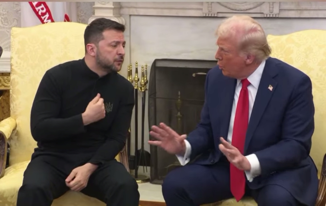 Zelensky dan Trump Bertengkar