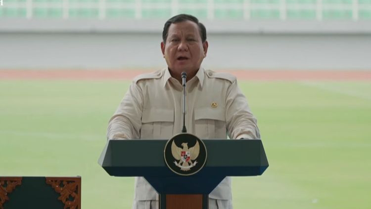 Prabowo Janji Akan Dibangun 20 Stadion Baru