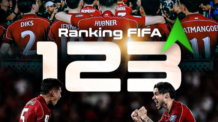 Peringkat FIFA Indonesia Naik Drastis