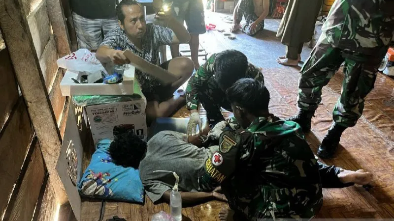 Satgas Amankan Ratusan Pendulang Emas dari Penyerangan KKB