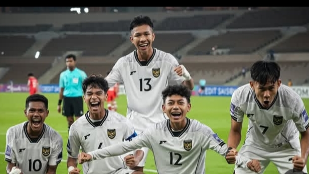 Garuda Muda Sapu Bersih Laga Penyisihan Grup Piala Asia U-17 2025