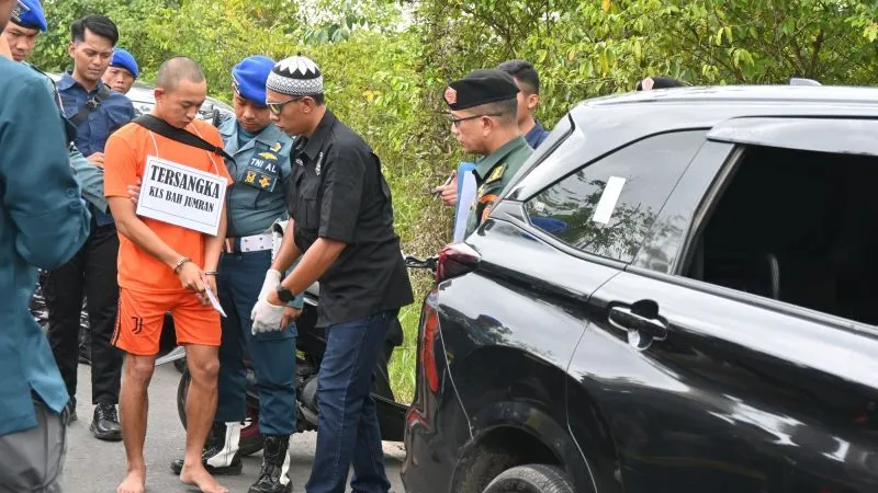 Denpomal Gelar Rekonstruksi Kasus Pembunuhan Wartawan di Kalsel