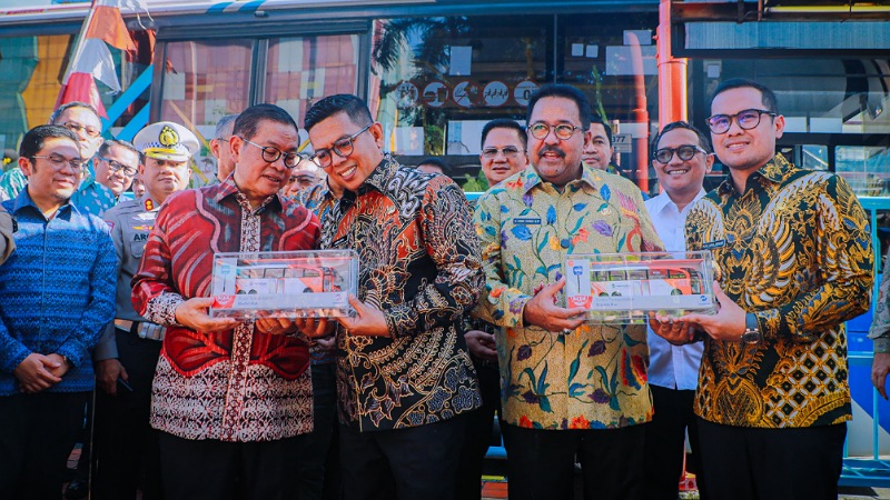 Transjabodetabek Rute S61 Alam Sutera-Blok M Resmi Diluncurkan