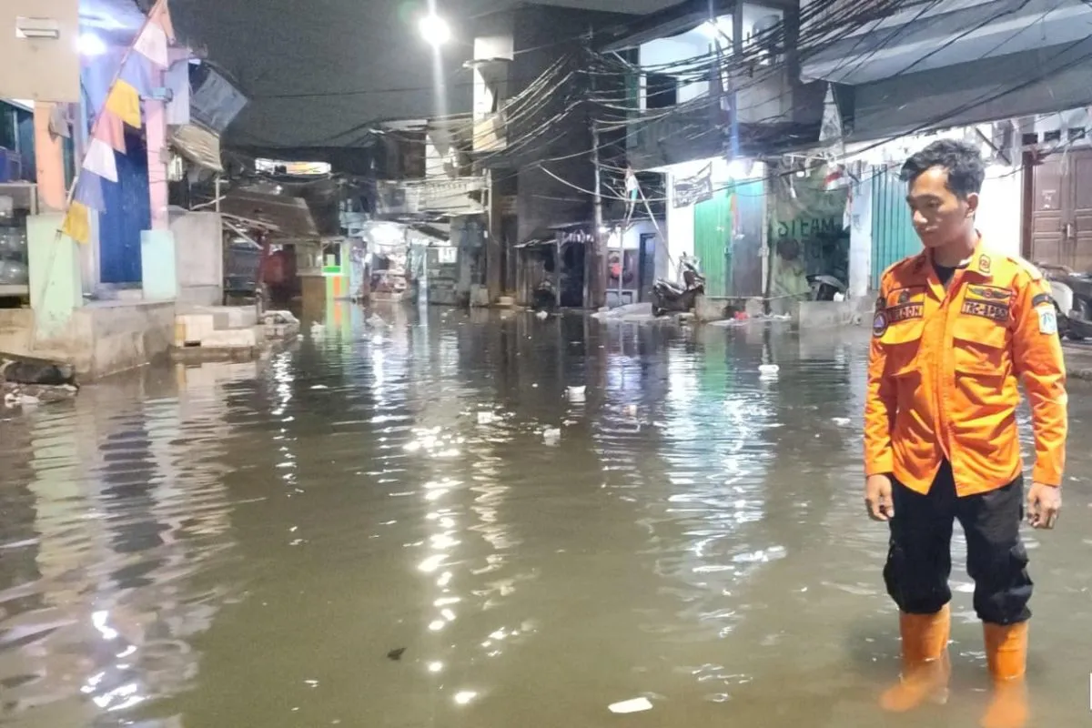 Banjir Rob, Dua Lokasi RT di Pluit Terendam