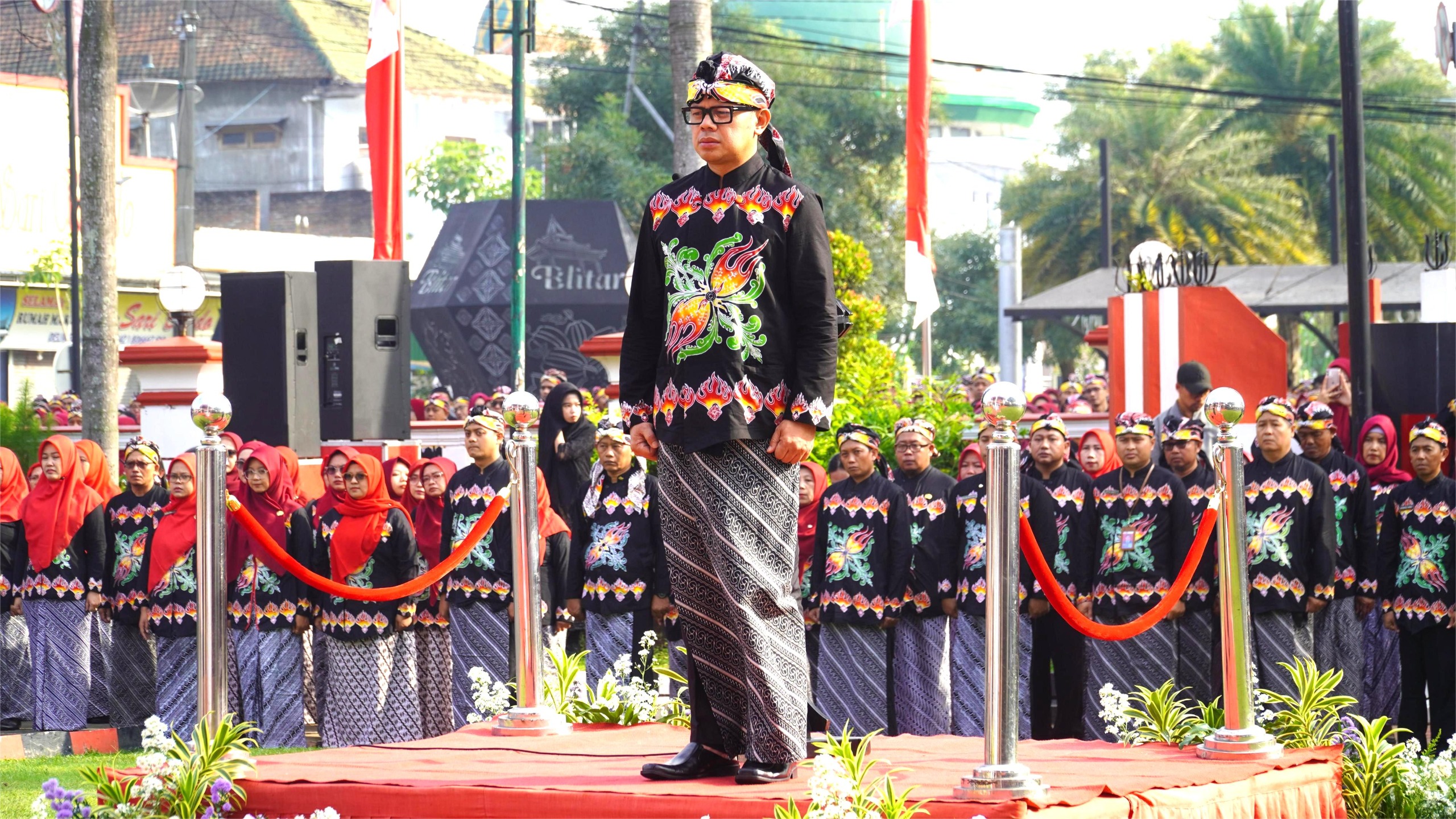 Wamendagri Jadi Irup Hardiknas dan Otda 2025 di Blitar, Walikota Siap Laksanakan pendidikan Adil Merata Sesuai Visi Misi