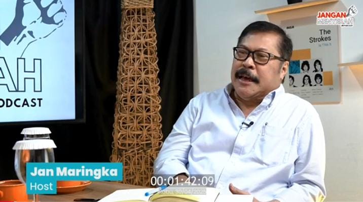 Jan Maringka Kampanyekan Single Prosecution System dalam Sistem Peradilan Pidana Lewat Youtube JM Podcast 