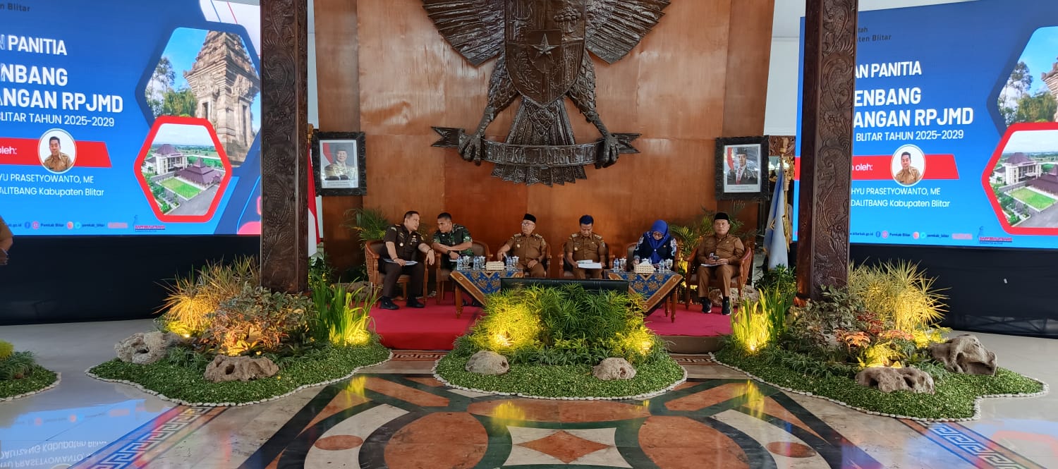 Musrenbang RPJMD Kabupaten Blitar 2025 - 2029 Wujudkan Visi Misi Kepala Daerah Apa Kata Bupati Blitar