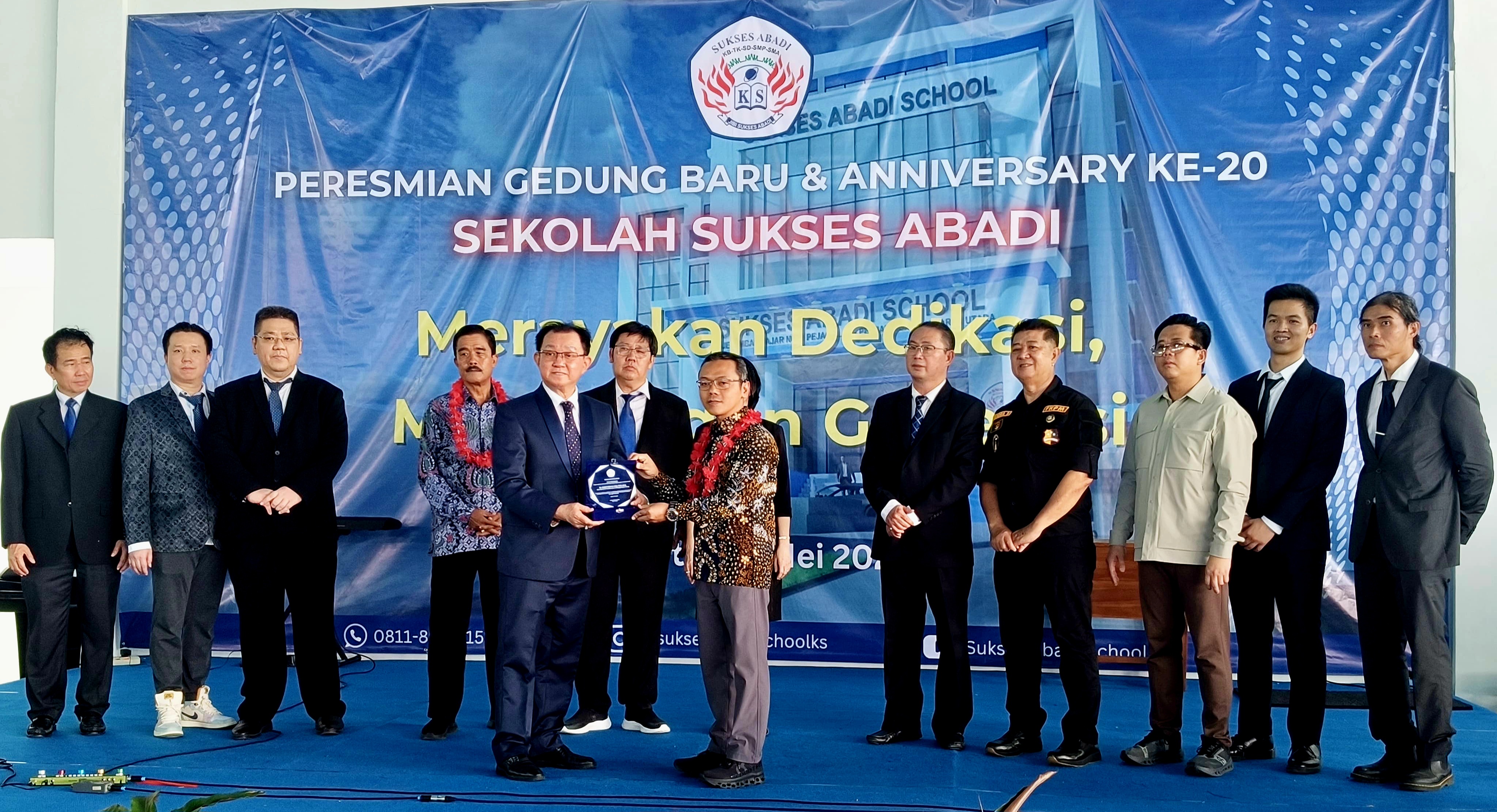 Gedung Baru Sekolah Sukses Abadi Telah Diresmikan