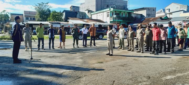 Wabup Sumba Barat Pimpin Apel Penertiban Eks Pasar Lama Waikabubak