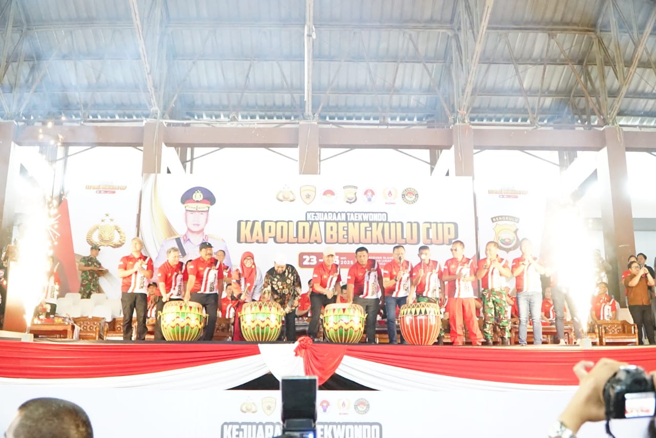 986 Atlet Berlaga di Kapolda Cup 2025, Gubernur Bengkulu: Ini Ajang Cetak Generasi Juara