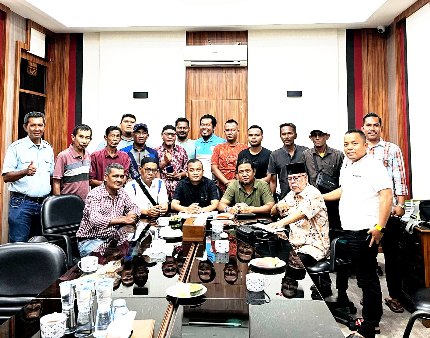Audiensi dengan DPRK, Pewarta Tolak Perbup Nomor 46 Tahun 2022