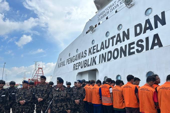 Dua Kapal Asing Diamankan KKP