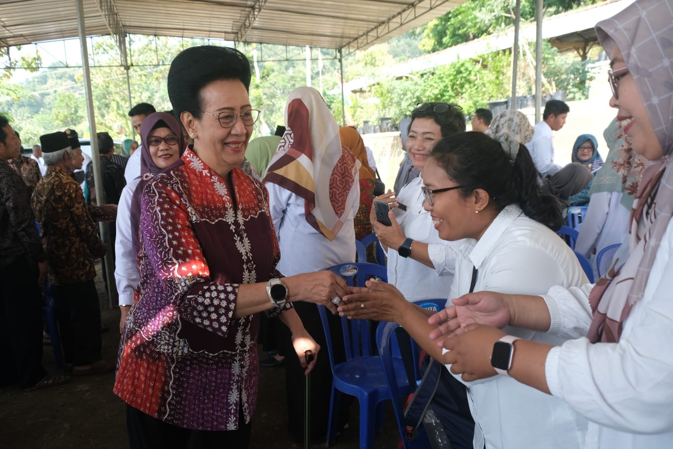 Hemas Komitmen Dorong Pembangunan Desa Perbatasan