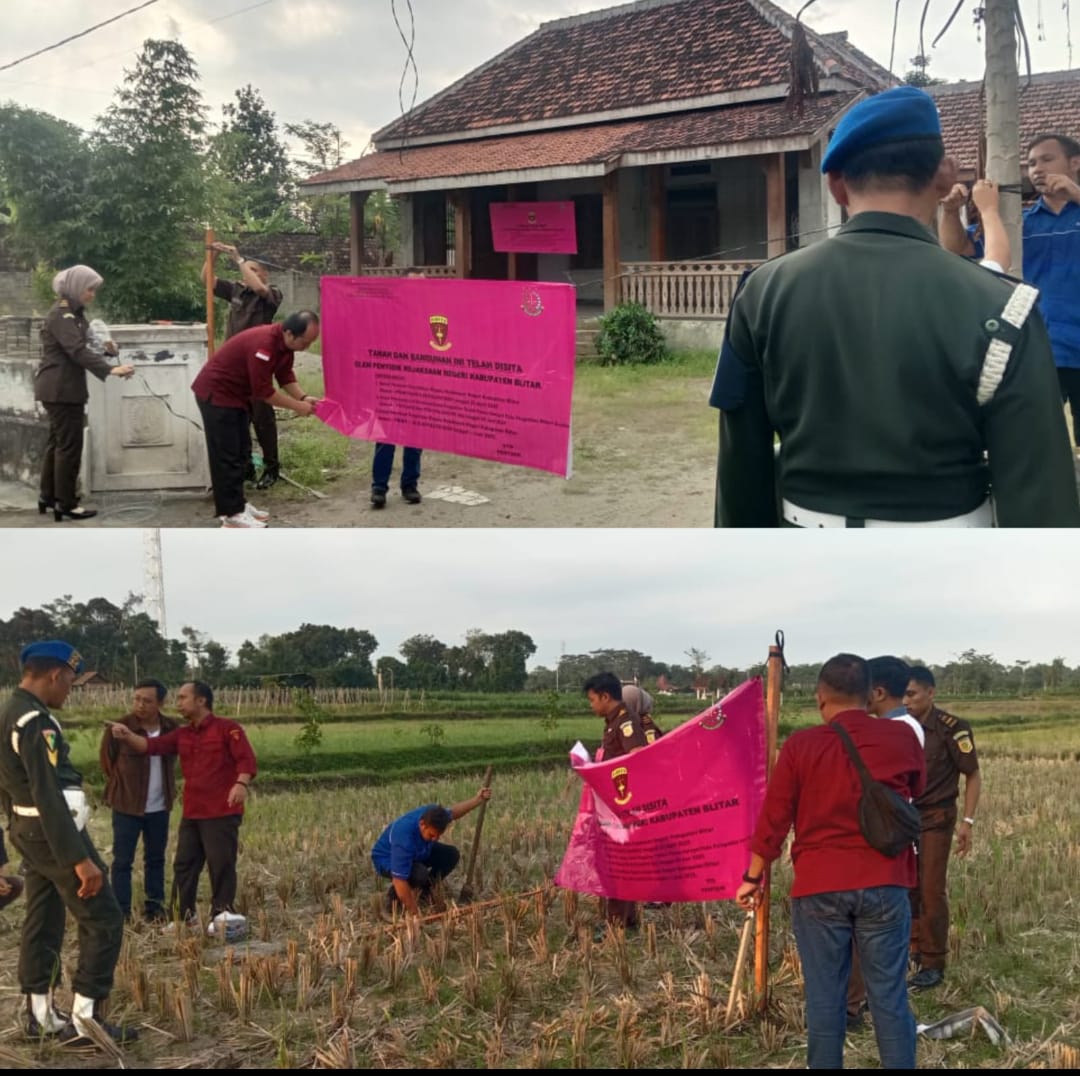 Kejari Blitar Sita Lima Aset Tersangka Korupsi Sabo Dam, Nilai Capai Rp4 Miliar