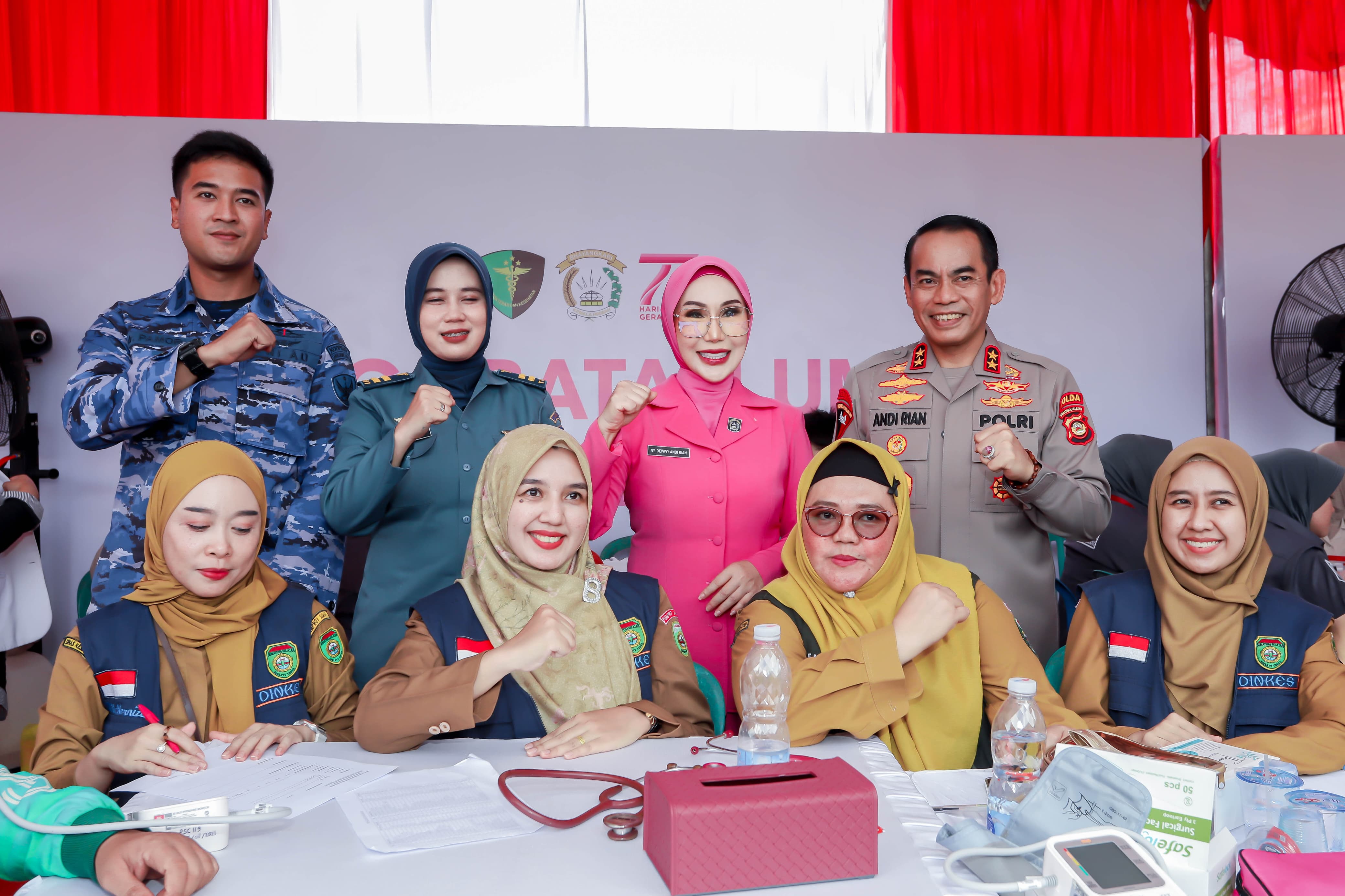 Kapolda Sumsel ikuti secara virtual bakti kesehatan Bhayangkara ke-79 & HKGB Ke- 73 yang dipimpin Kapolri