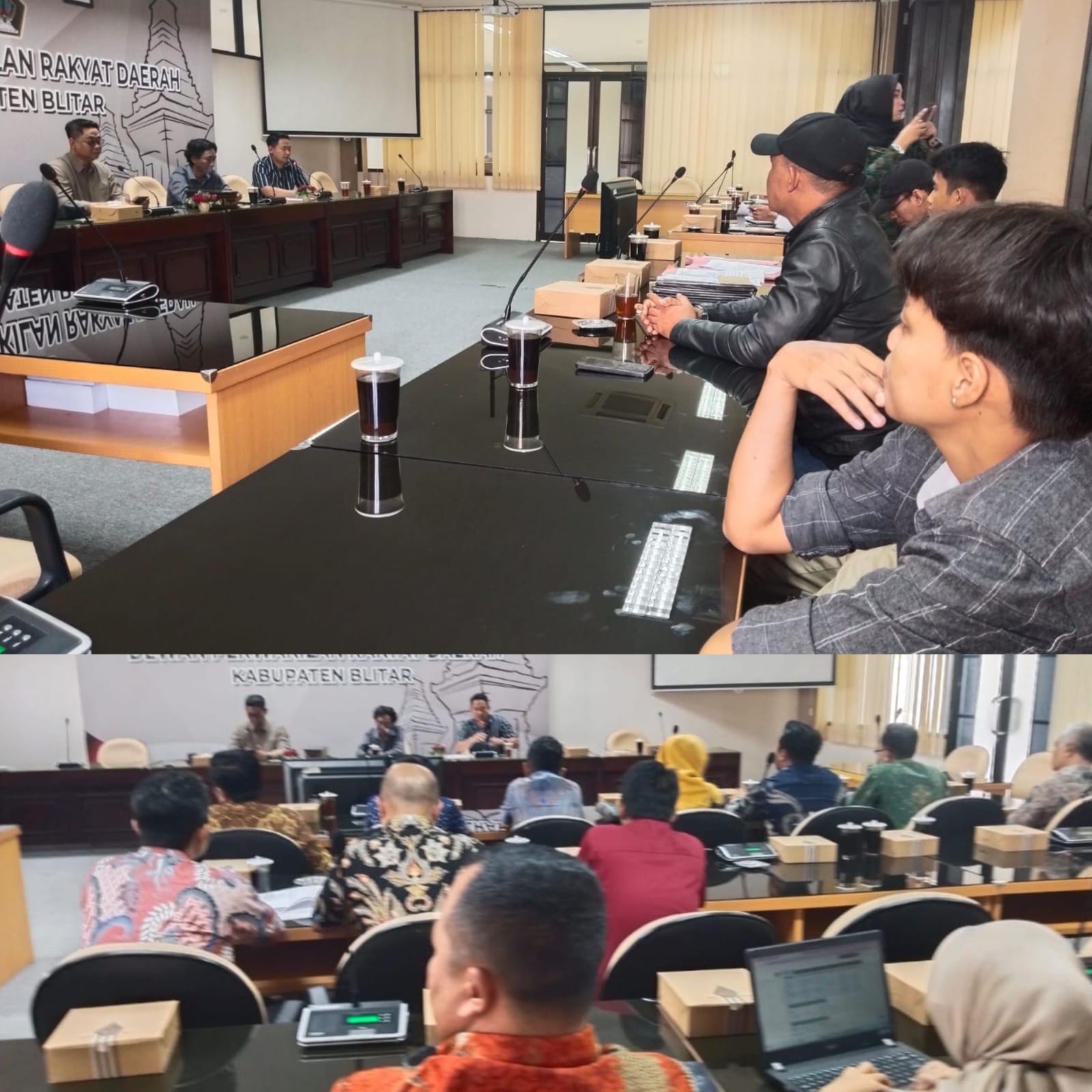 Ratusan Warga Geruduk Komisi III DPRD Kab Blitar Tuntut Masalah Perkebunan Plasma Gambar Anyar Segera Dituntaskan