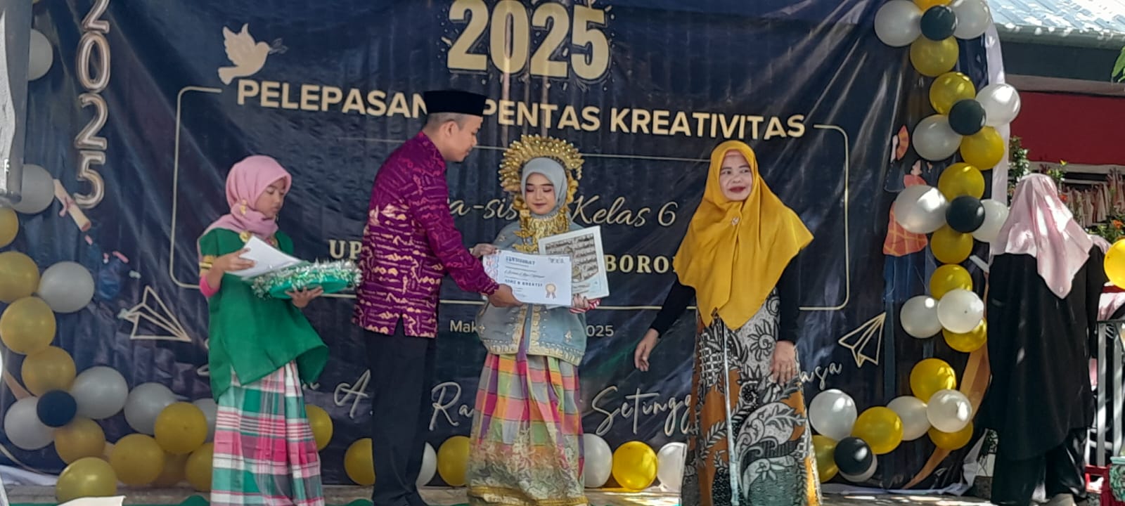 SD Negeri Borong Makassar Punya Cara Unik Gelar Pentas Kreativitas dan Pelepasan Siswa-Siswi Kelas 6