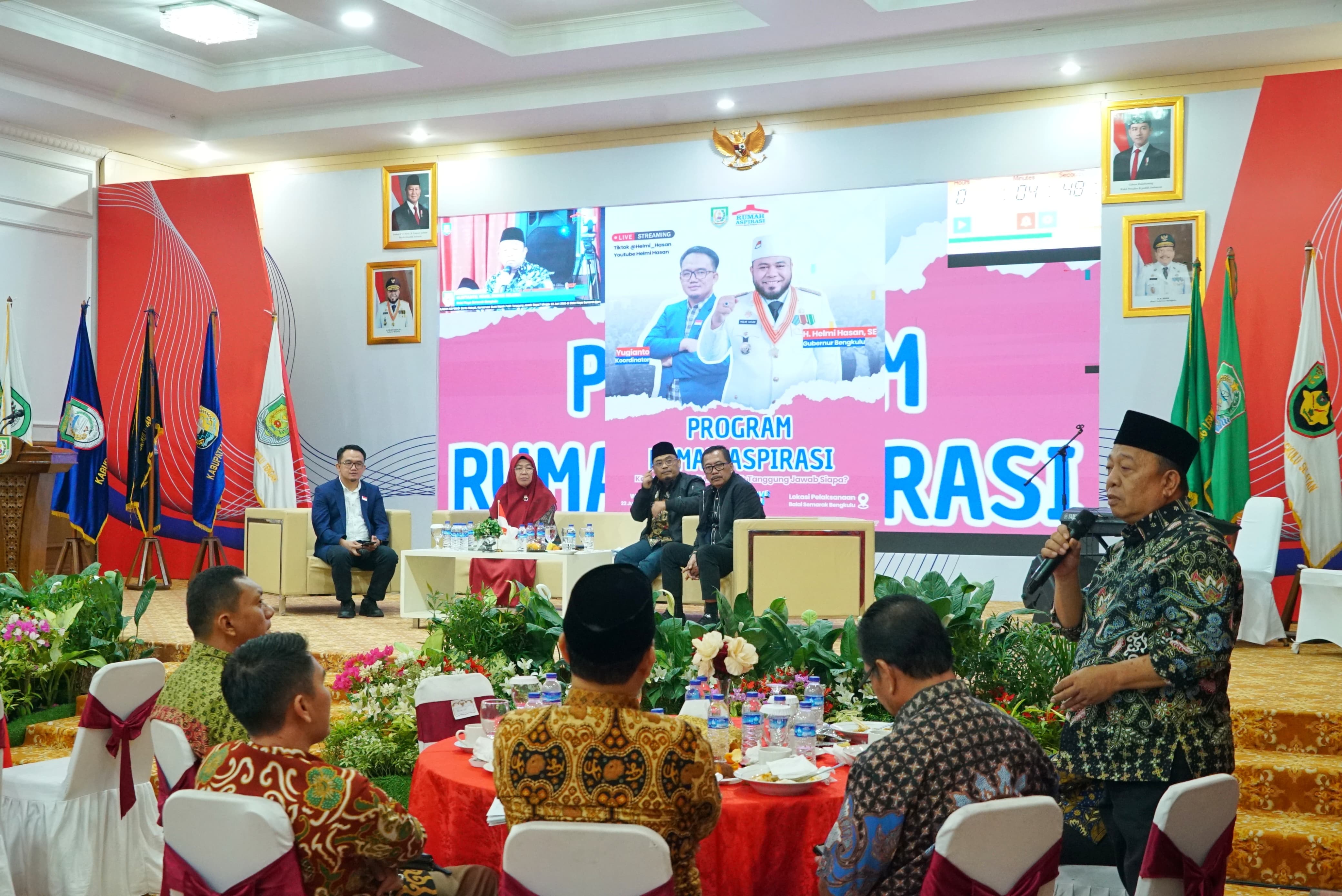 Rumah Aspirasi “Bantu Rakyat” Angkat Isu Konservasi dan Investasi untuk Bengkulu Maju