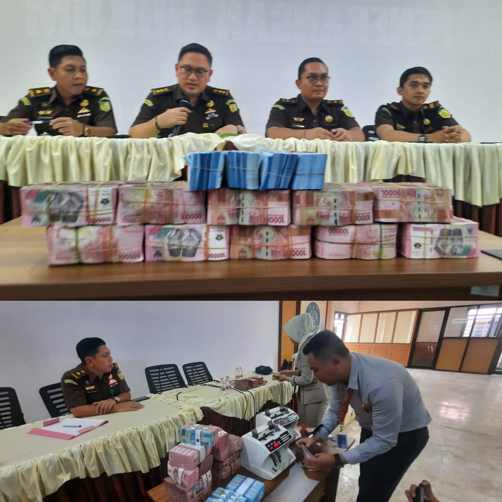 Diancam Sita Aset, MM Tersangka Korupsi Sabo Dam Kali Bentak Titipkan Uang Rp 1,1 M ke Kejari Kabupaten Blitar