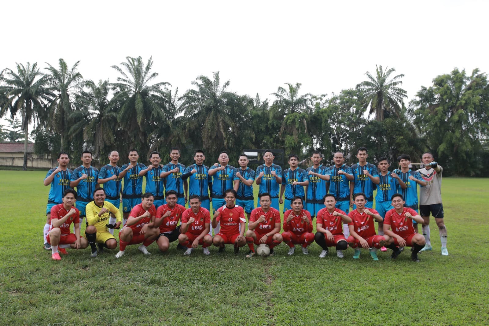 Laga Persahabatan Tim Bhayangkara Prabumulih vs RUPAMU