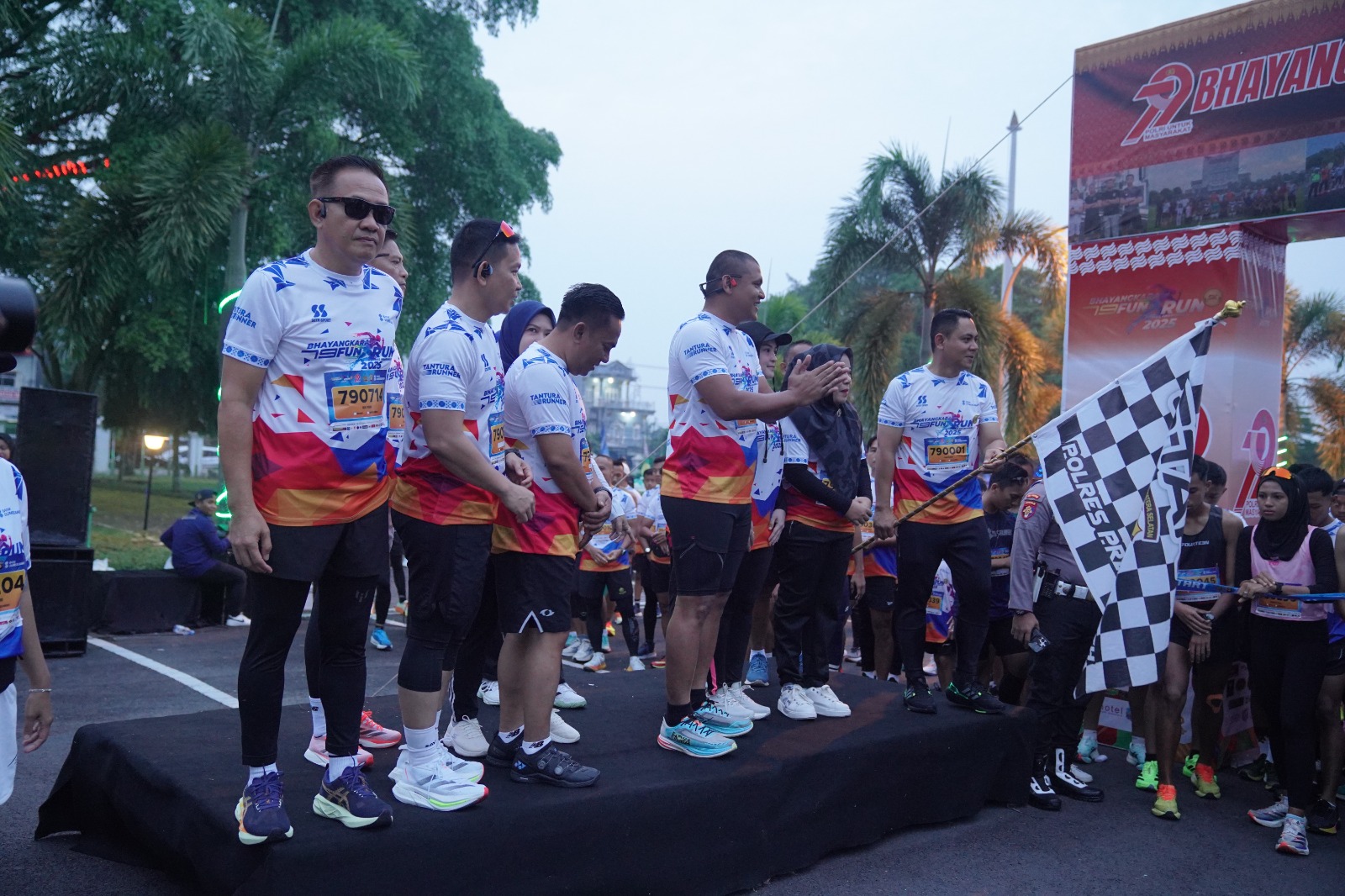 Bhayangkara Fun Run 2025 Dimeriahkan Ribuah Peserta