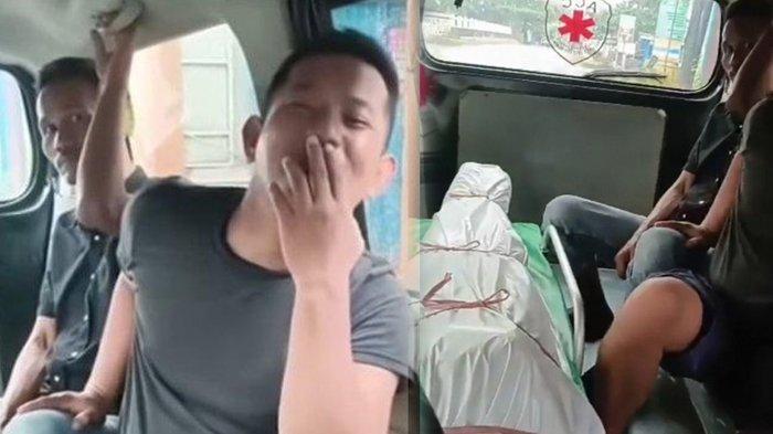 Viral! Sopir Ambulans Kebingungan Bawa Jenazah