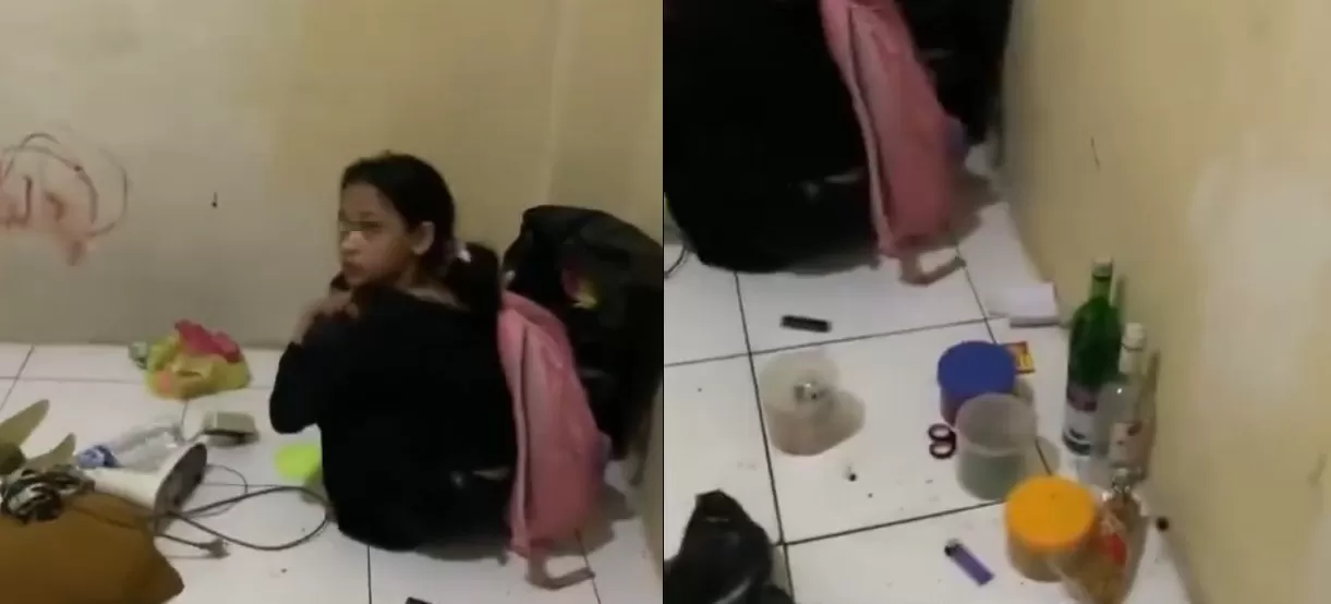 Viral! Bocil-Bocil Pakai Kamar Kos untuk Pesta Miras