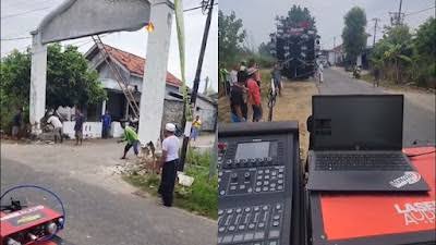 Viral! Demi Truk Sound Horeg Bisa Lewat, Warga Rela Robohkan Gapura Beton