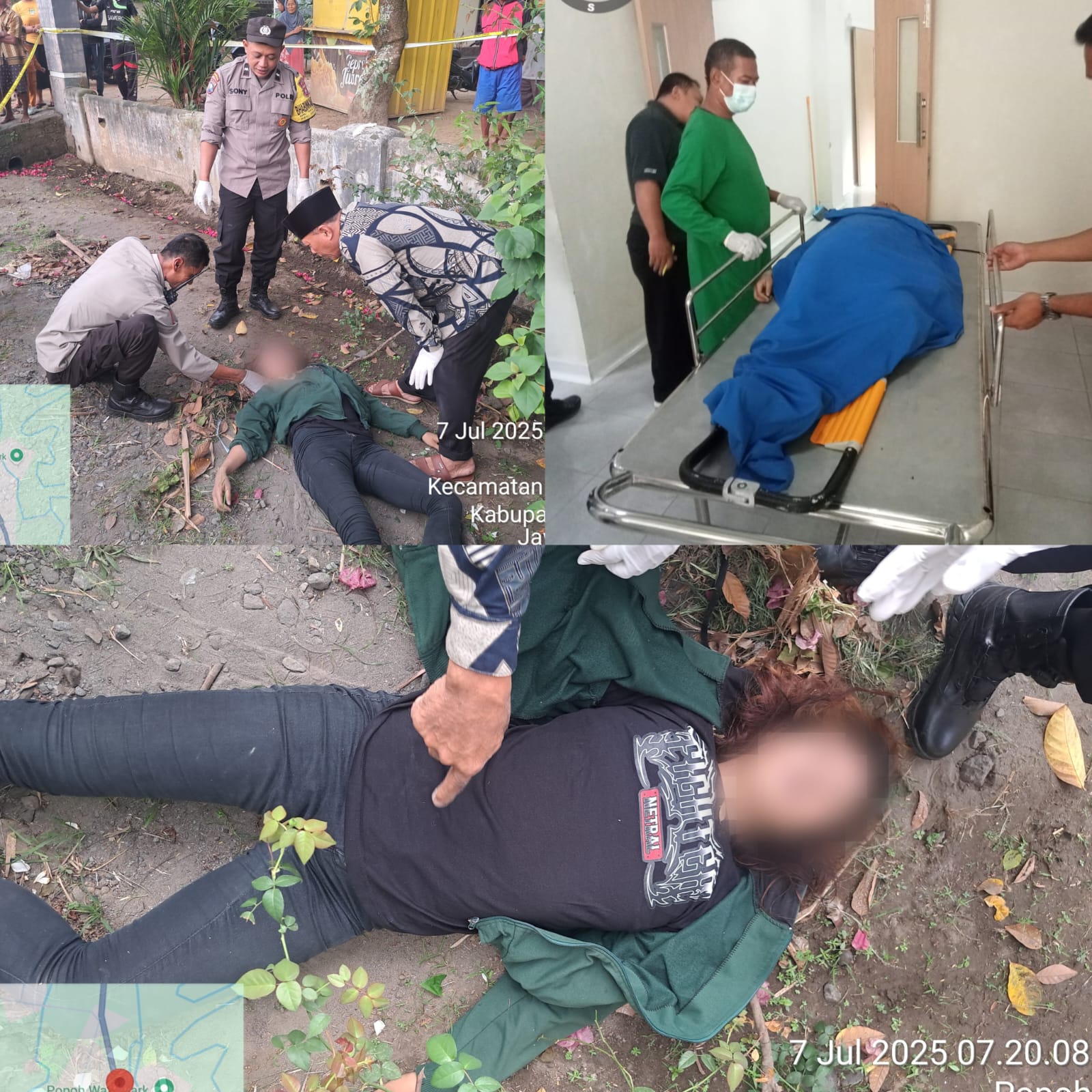 Geger! Sosok Wanita di Temukan Tewas Tanpa Identitas Dipinggir Jalan Korban, Diduga Korban Pembunuhan