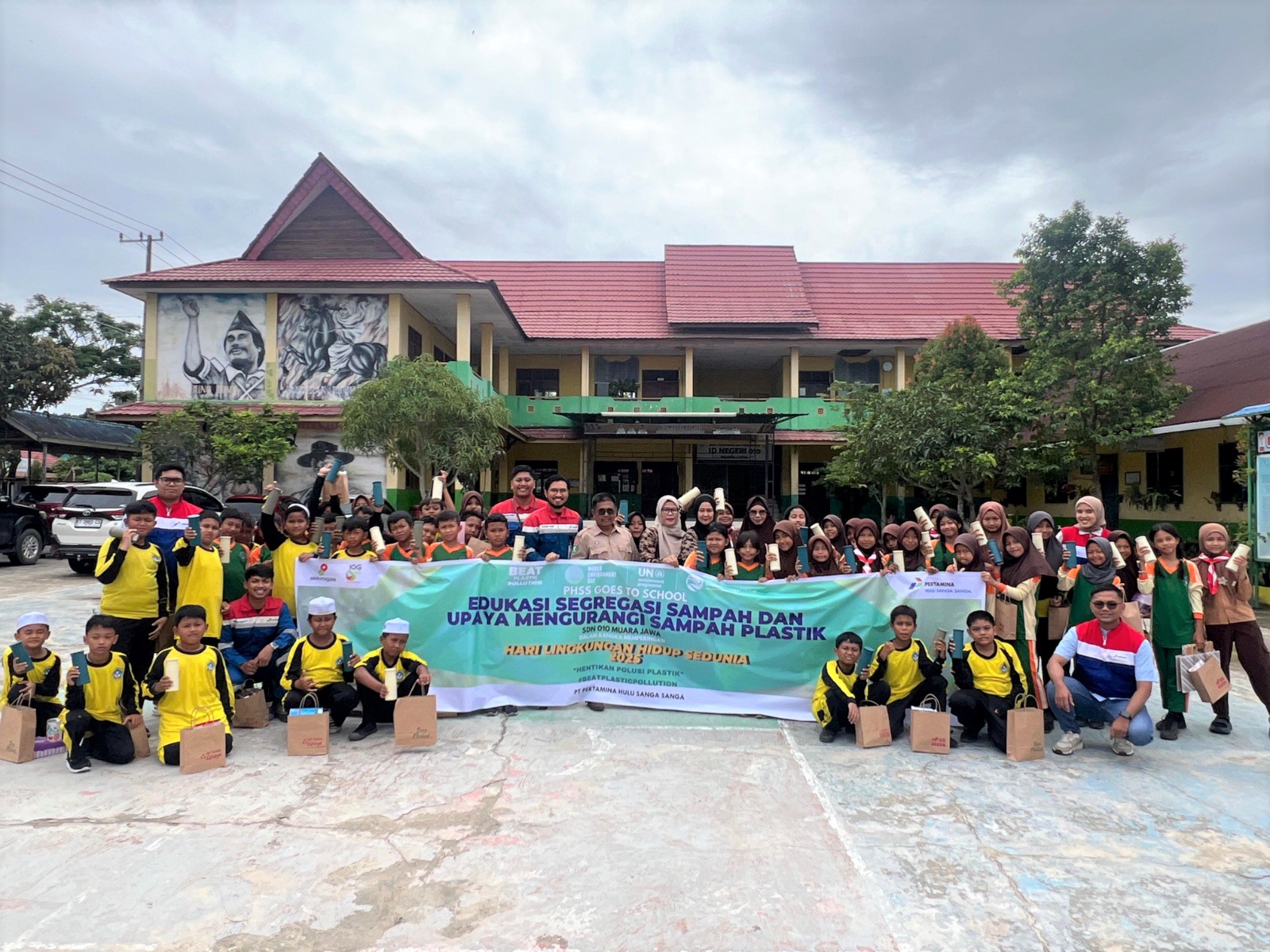 Energi untuk Negeri, Hijau untuk Bumi: Inisiatif PHSS dan PEP Sangasanga di Hari LH 2025