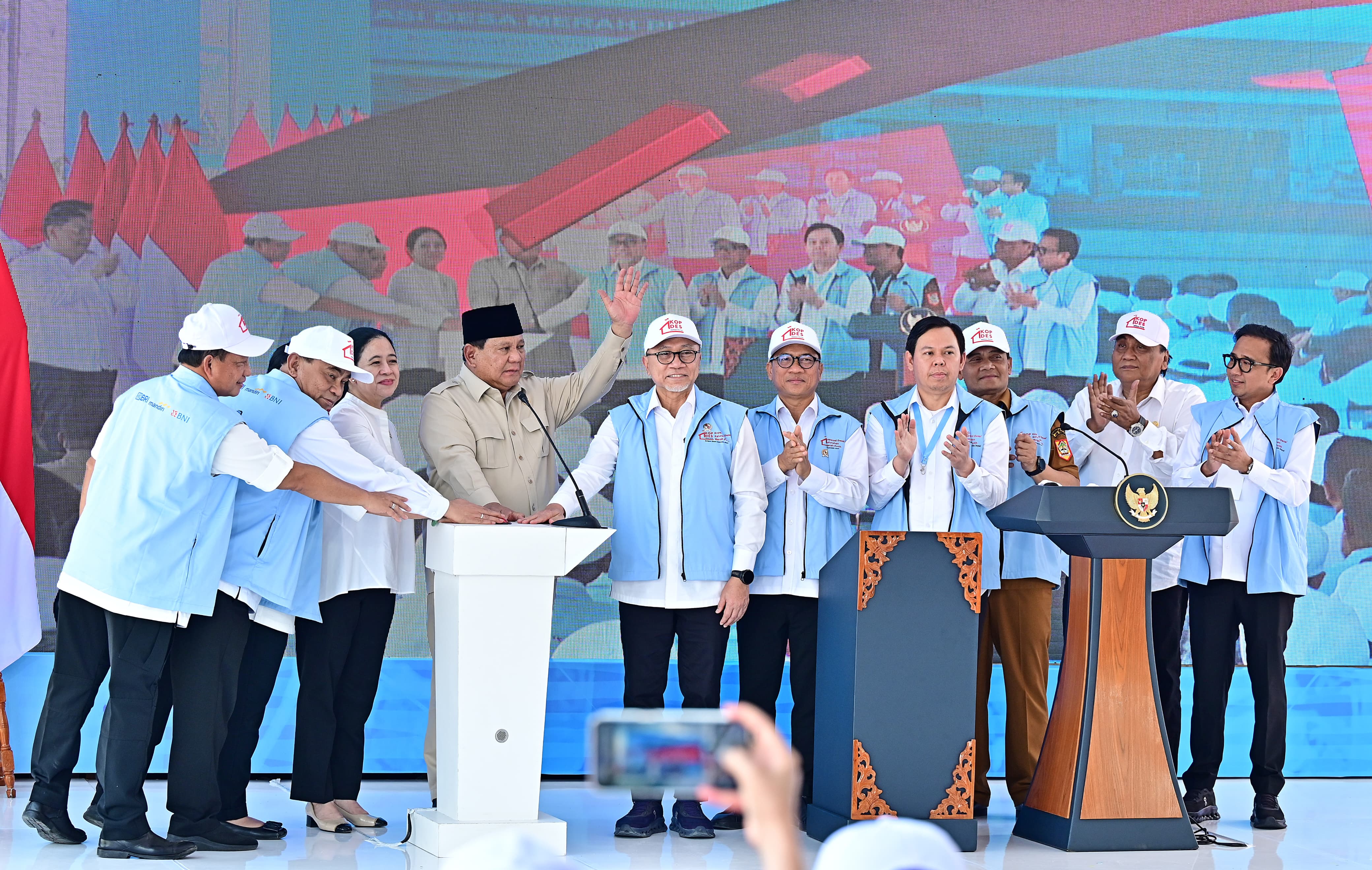Puan Hadiri Peluncuran Koperasi Merah Putih: Kopdes Wujud Negara Hadir untuk Rakyat