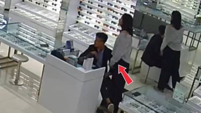 Viral! Pasutri Bergaya Modis Dibekuk Polisi karena Maling Kacamata