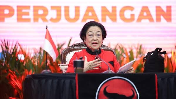 Megawati Soekarnoputri Kembali Dikukuhkan Menjadi Ketum Partai di Kongres PDIP
