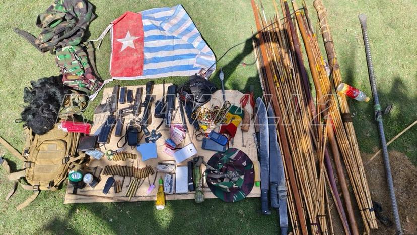 Momen HUT RI ke-80, TNI Lumpuhkan Tiga Titik OPM
